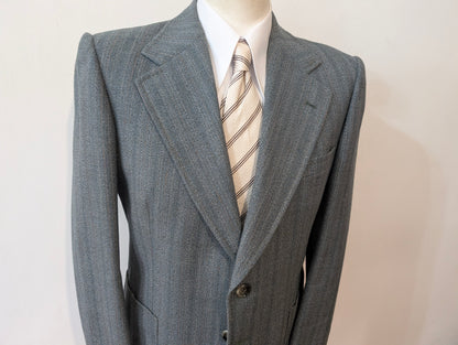 Veste gris vert en laine