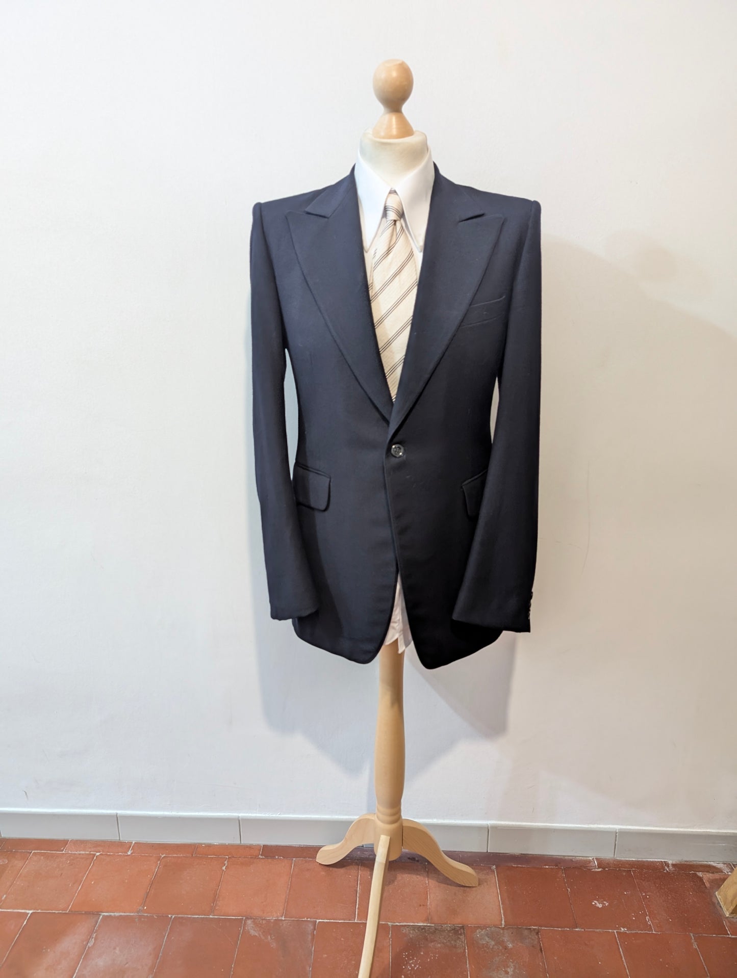 Veste bleu marine en laine