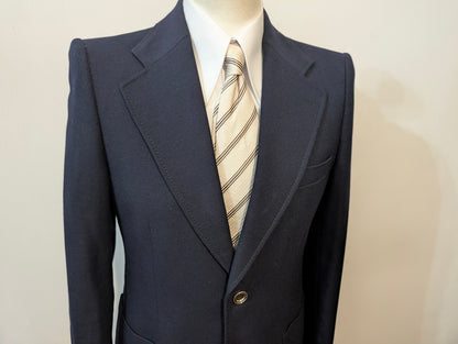 Veste bleu marine en laine