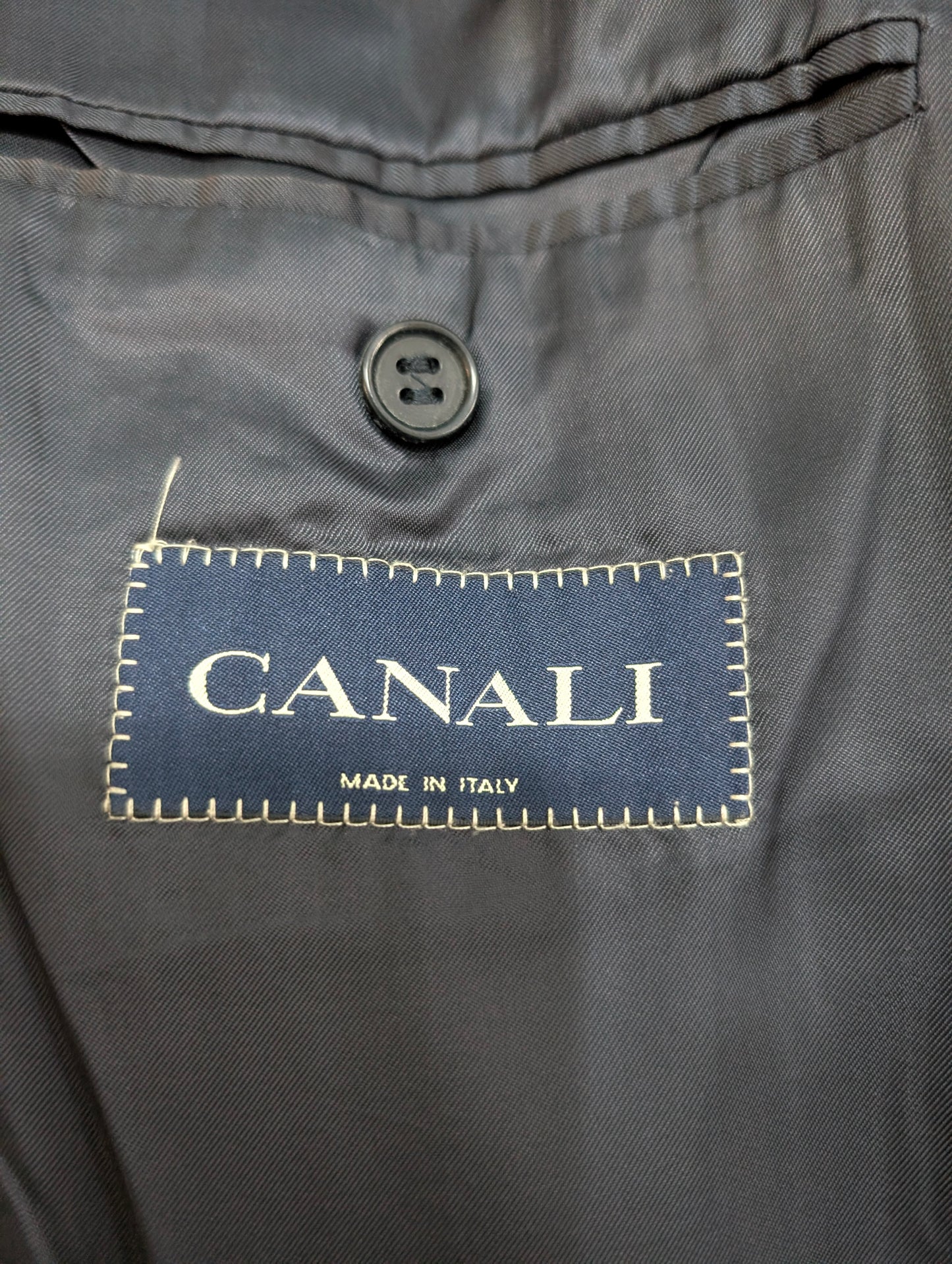 Canali veste bleu marine