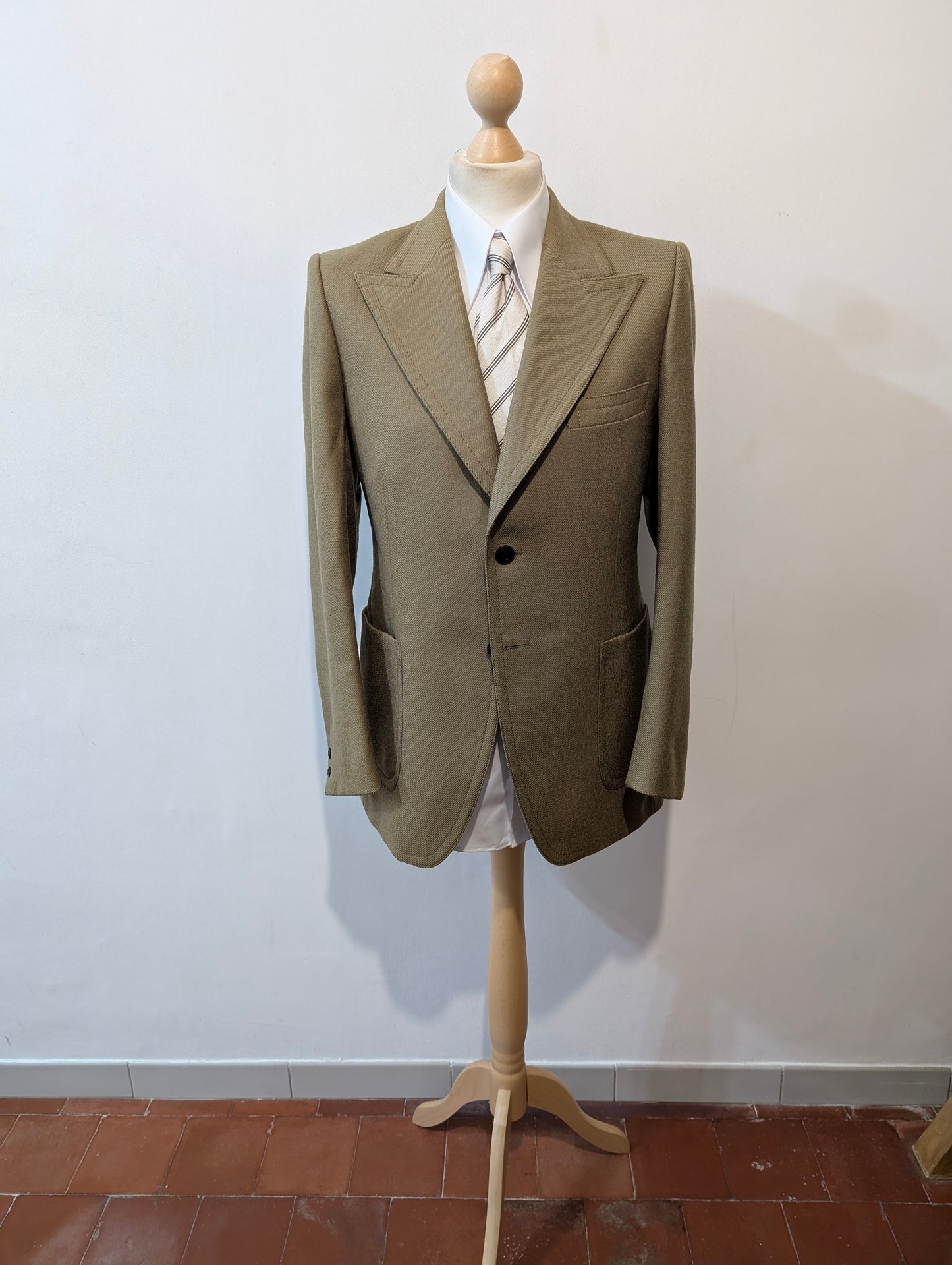 Veste marron en laine