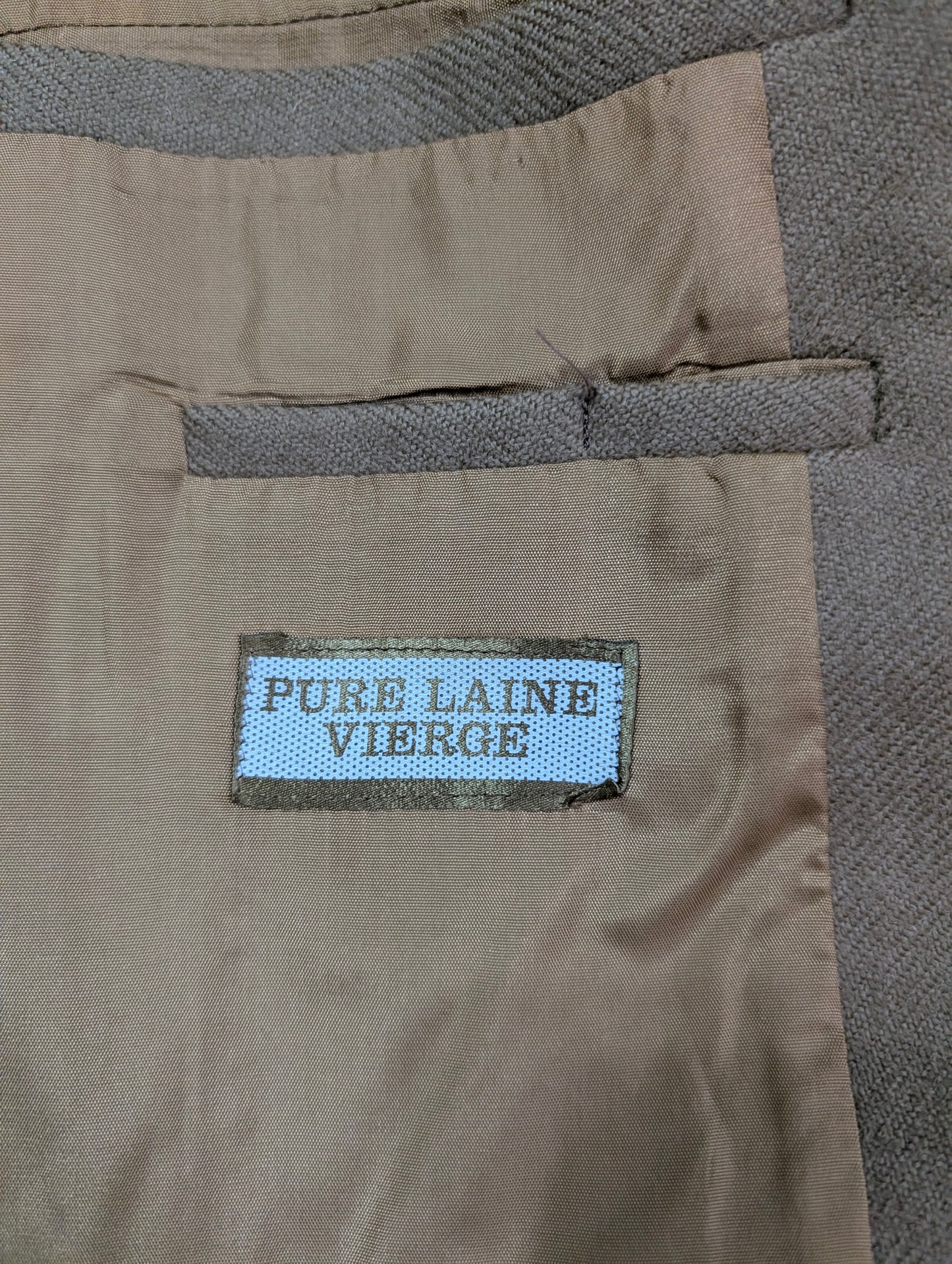 Veste marron en laine