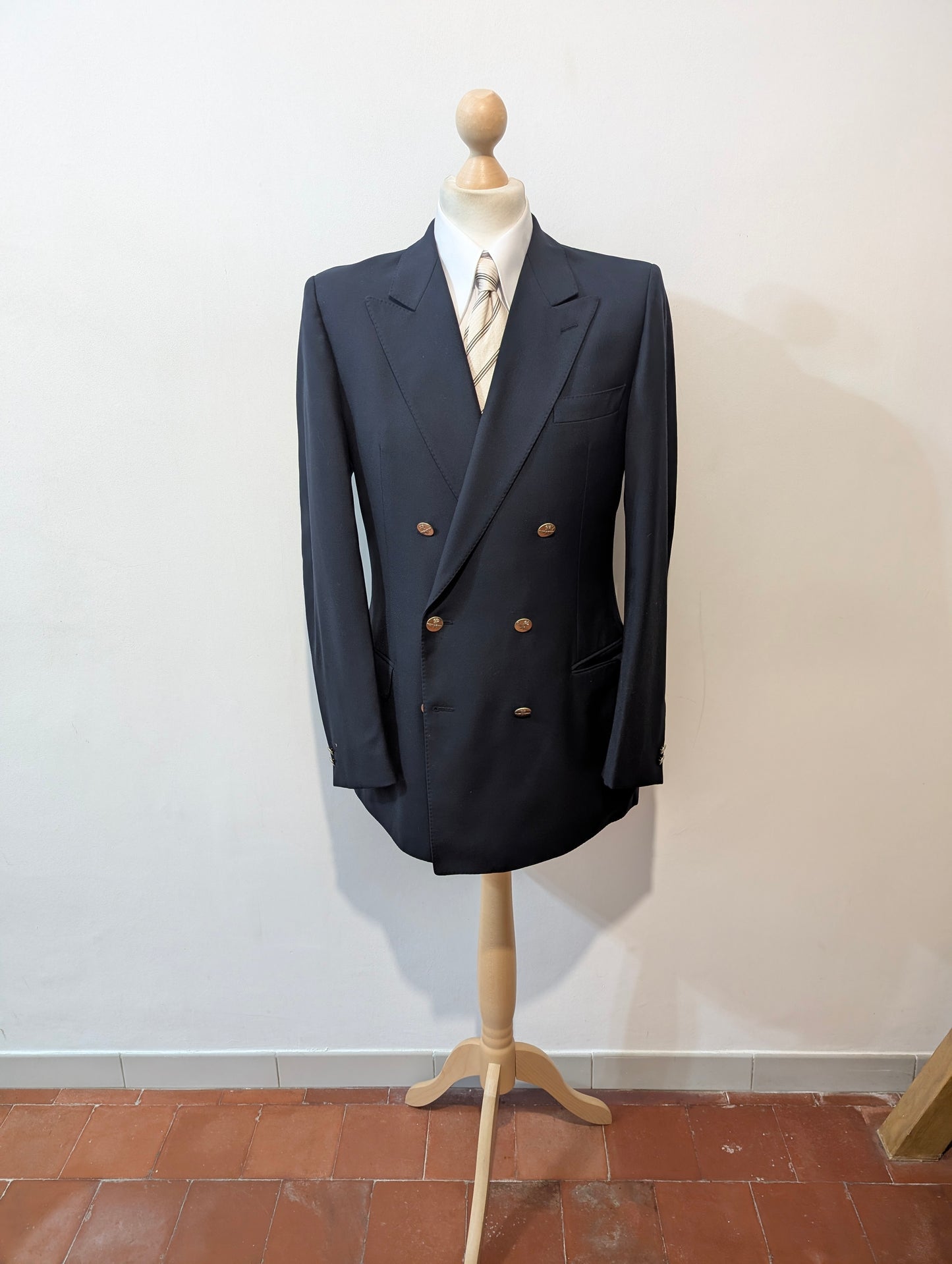 Veste croisé bleu marine