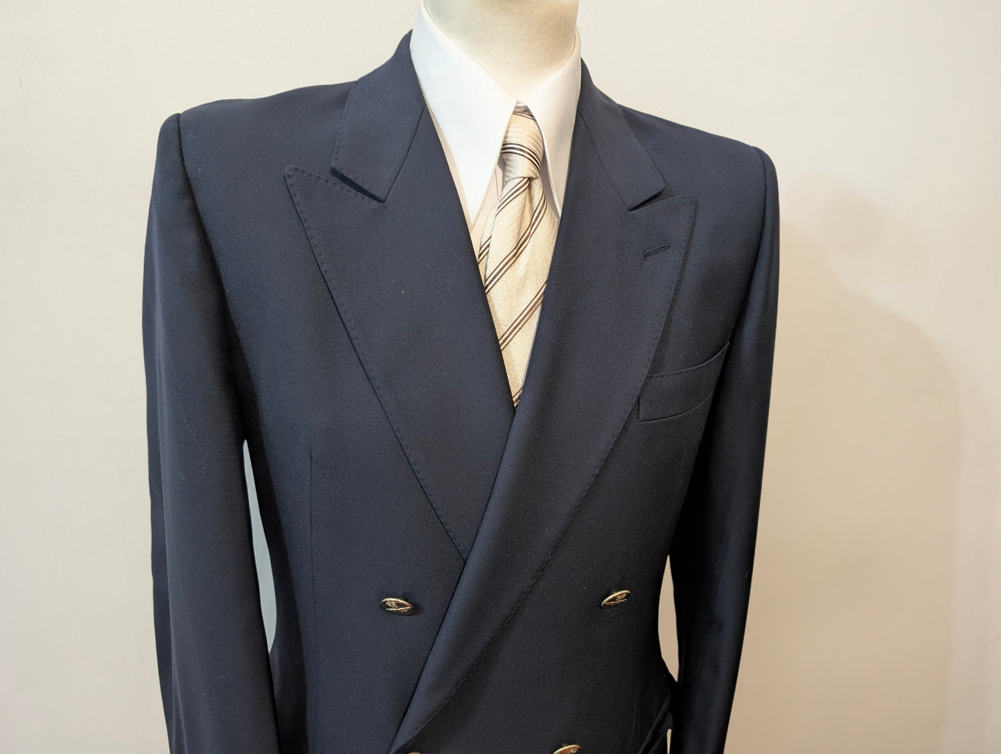 Veste croisé bleu marine