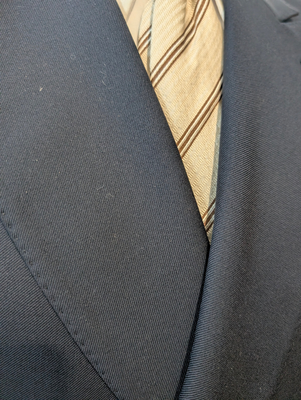 Veste croisé bleu marine