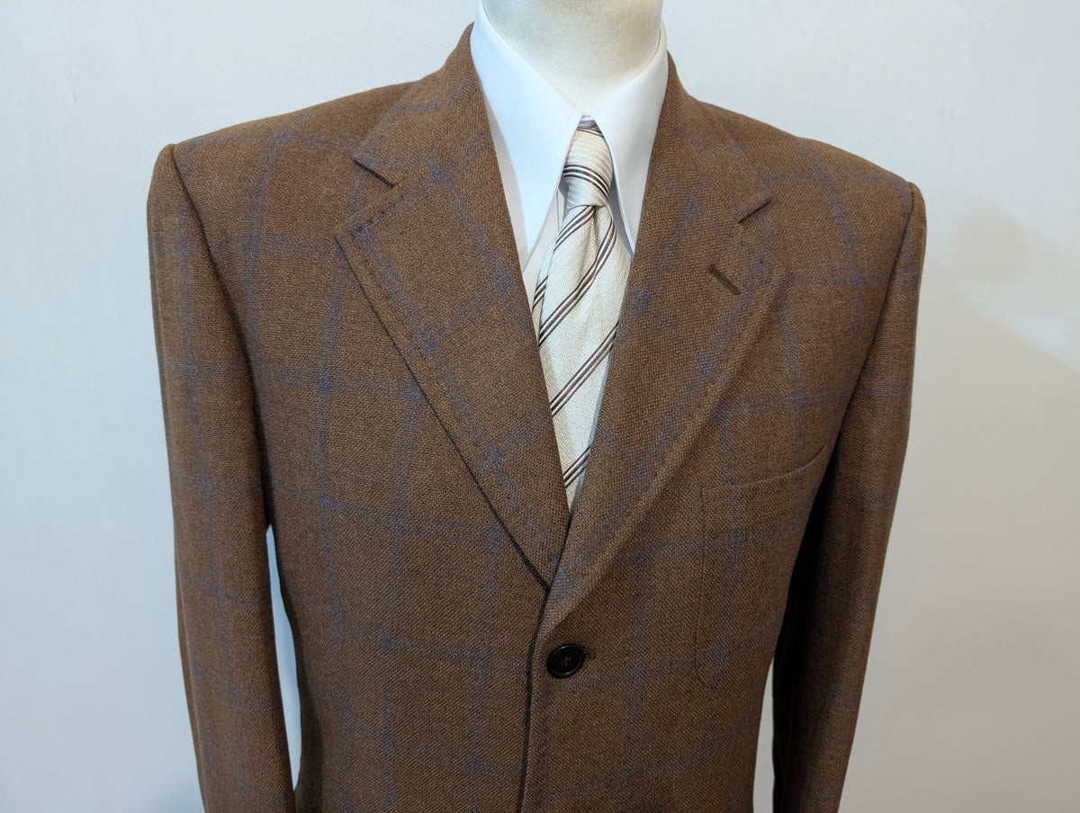 Veste marron en tweed