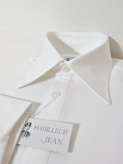 White Oxford Popover
