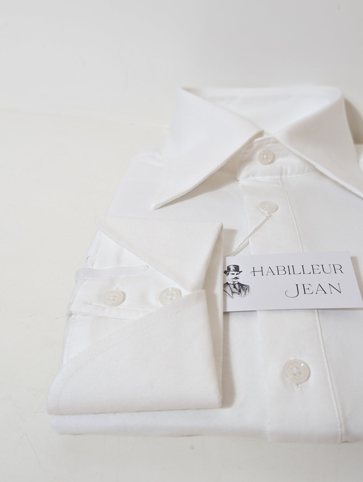 White Oxford Popover