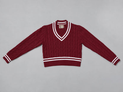 Pull cricket rouge