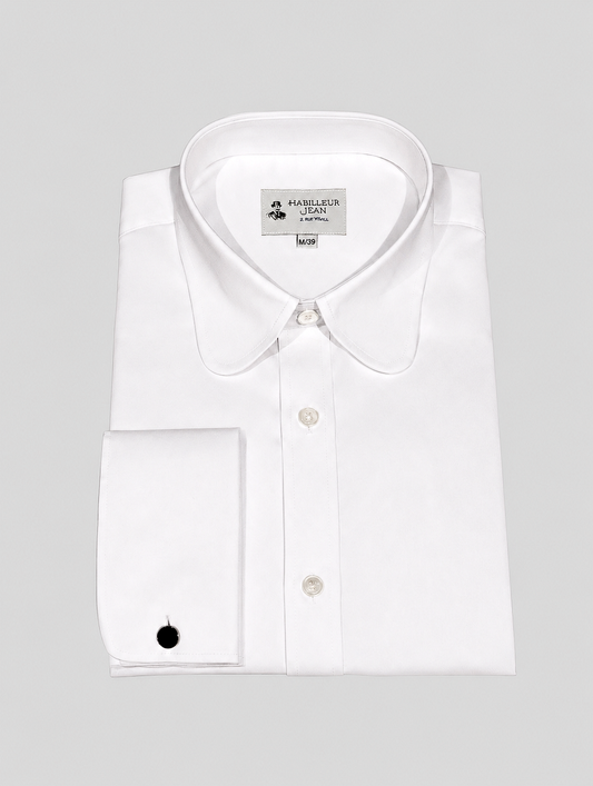 Penny collar 2-ply twill