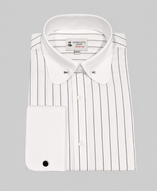 Stripe Pin collar Penny collar
