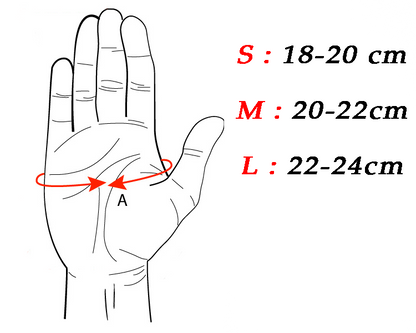 Brauner Lederhandschuh