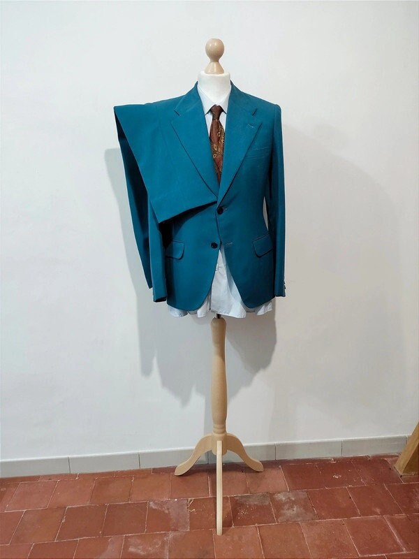 Bespoke blue suit