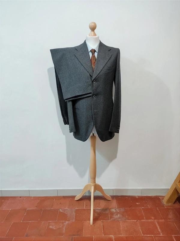 Bespoke flanel suit