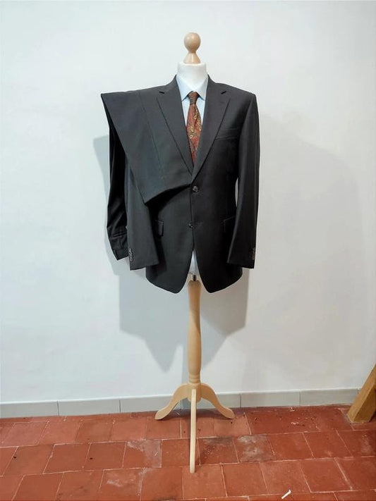 Brown wool suit