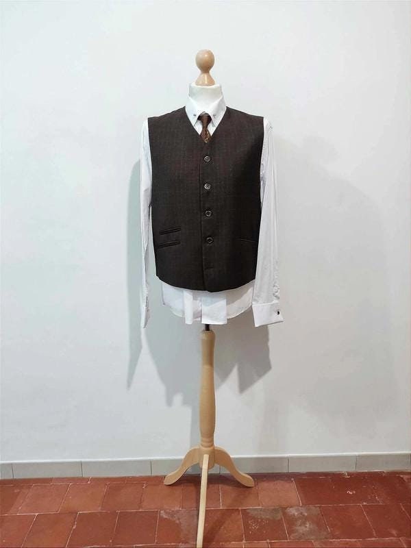 Brown waistcoat