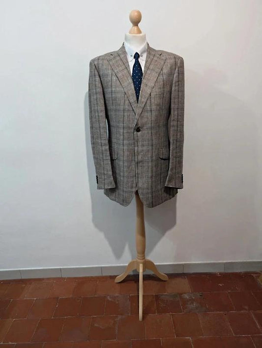 flax glen plaid jacket