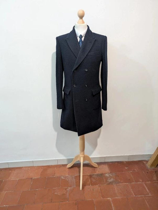 Génial manteau polo coat en laine