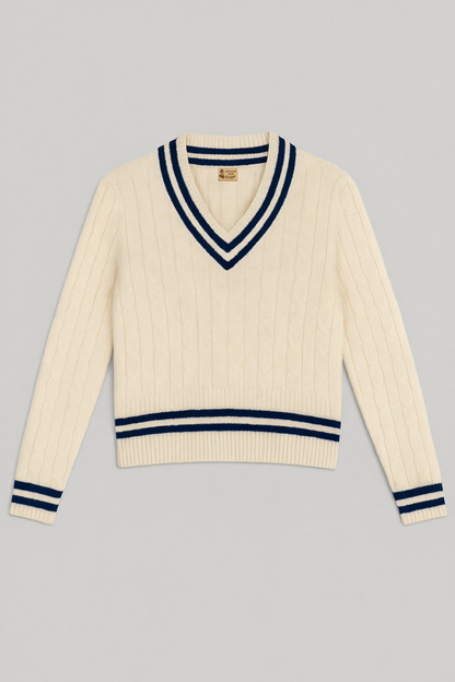 Cricket sweater in 100% merino wool
